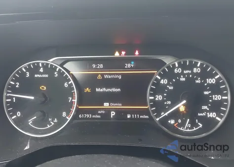 2022 Nissan Pathfinder Sl 4Wd from USA, damaged, VIN 5N1DR3CC3NC222919